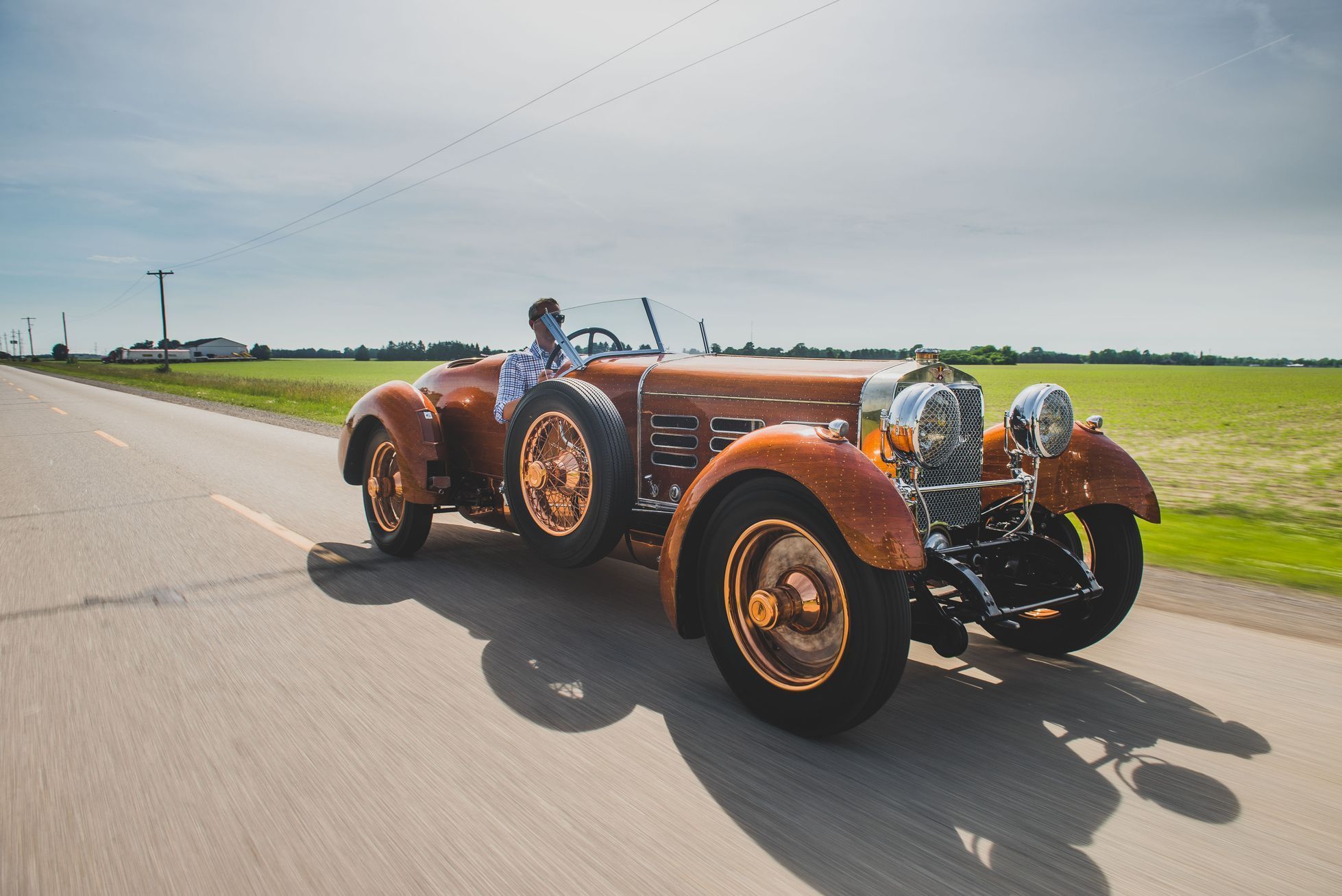 Hispano-Suiza H6C Tulipwood Torpedo
