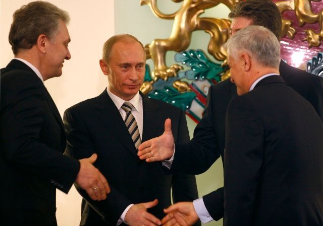 Putin v Bulharsku