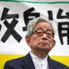 Japonský literát Kenzaburo Oe demonstruje proti jádru