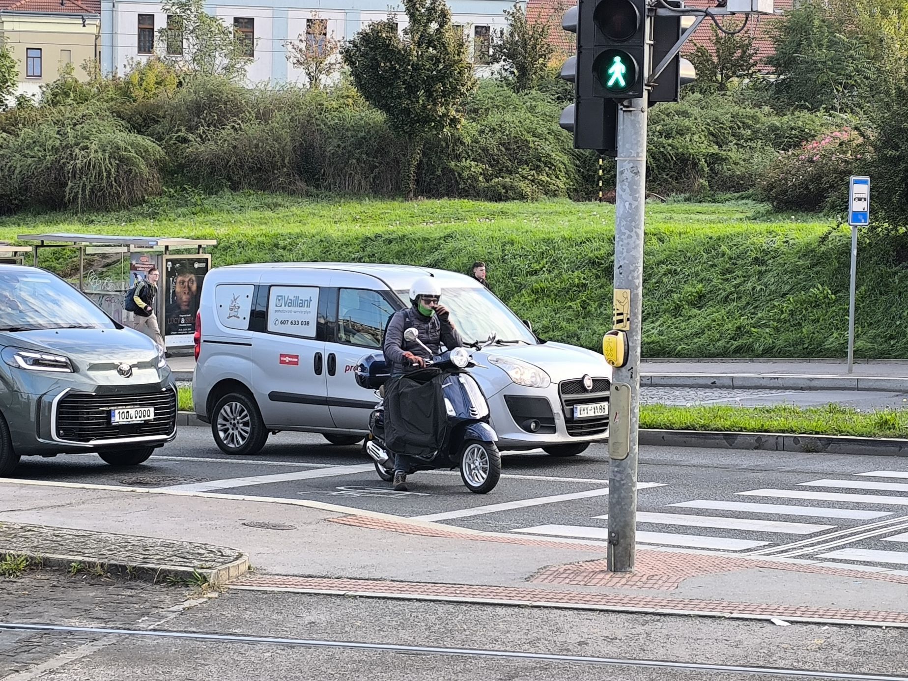 Cyklopruh a motorkáři