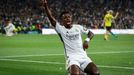 Soccer Football - Champions League - Final - Borussia Dortmund v Real Madrid - Wembley Stadium, London, Britain - June 1, 2024 Real Madrid's Vinicius Junior celebrates sc