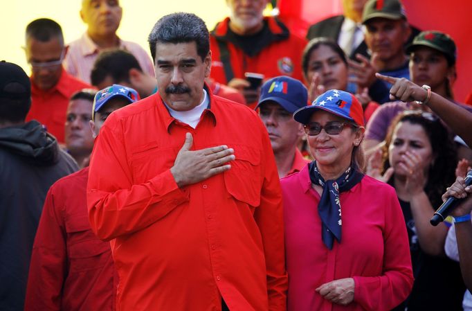 Venezuelský prezident Nicolás Maduro.