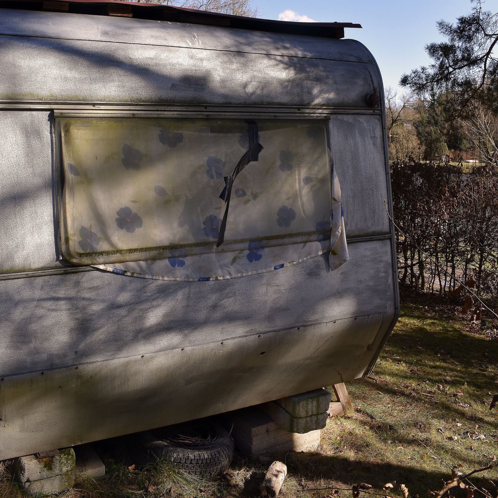 Obytný přívěs, karavan, Trailer, fotografický soubor, Fotograf, Václav Němec