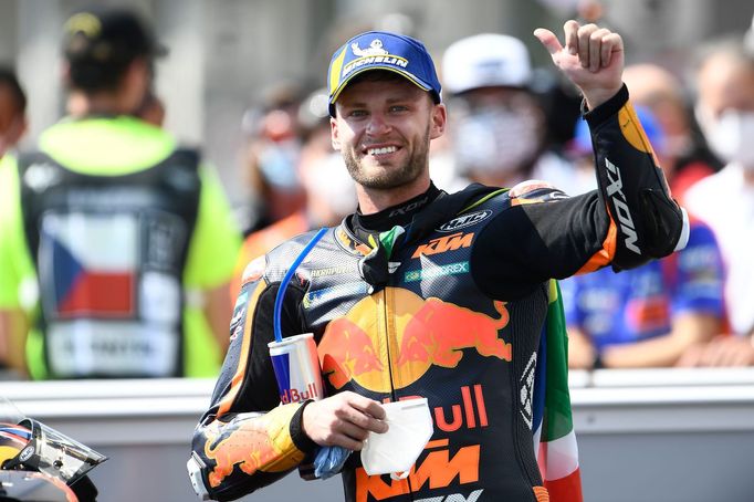 Brad Binder na KTM v Grand Prix České republiky třídy MotoGP v Brně 2020