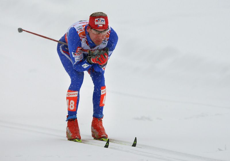 Liberec - muži 15km Lukáš Bauer