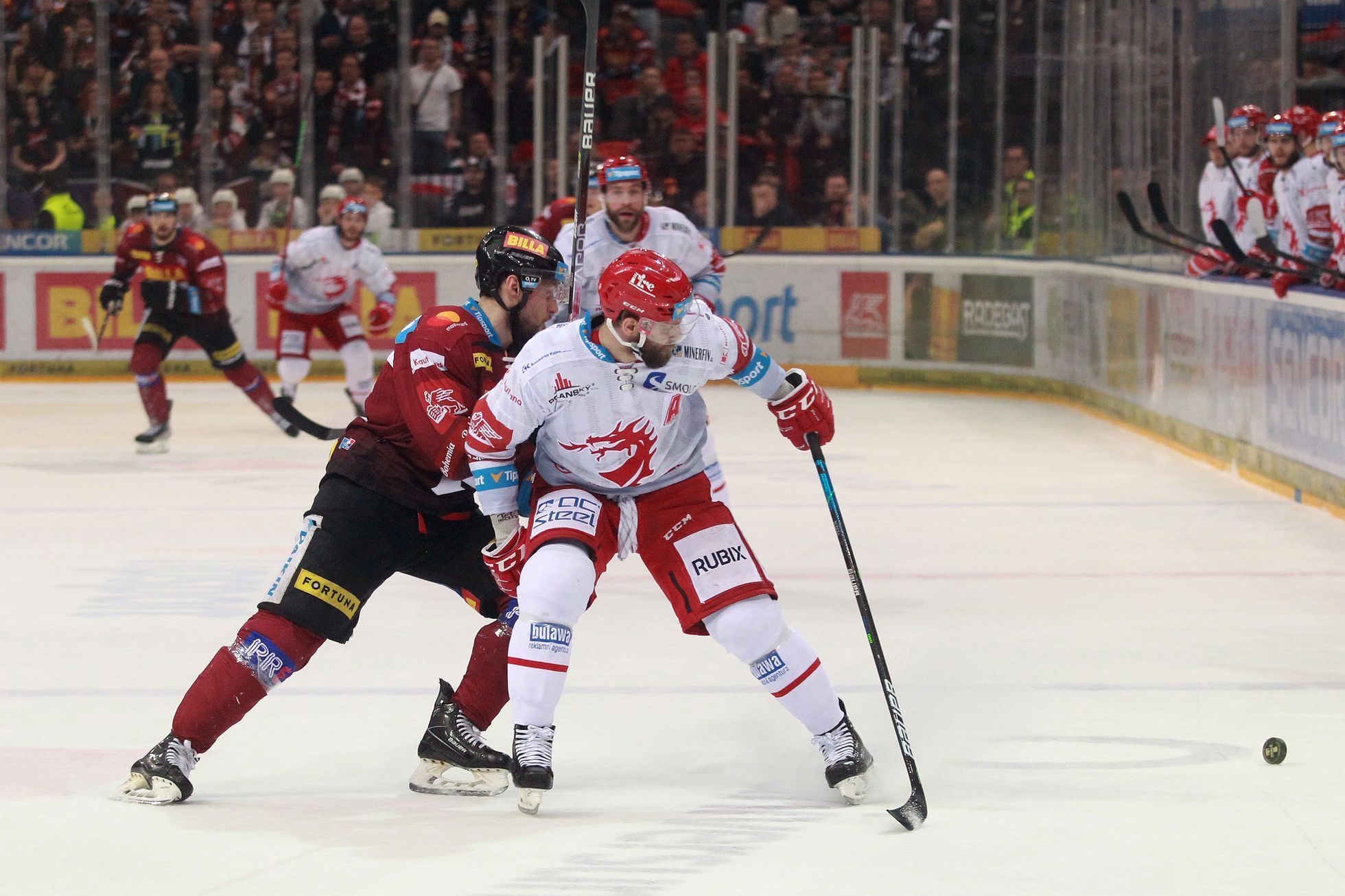 hokej, extraliga 2021/2022, finále, 6. zápas, Sparta - Třinec