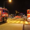 Řidič si při nehodě s autobusem vrazil do nohy nůž