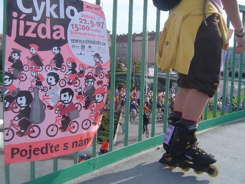 Critical Mass Prague Bike Ride 3