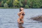 Letos vybrané modelky zapózovaly v lomu Olšovec a u rybníka Poděbrady u Olomouce.