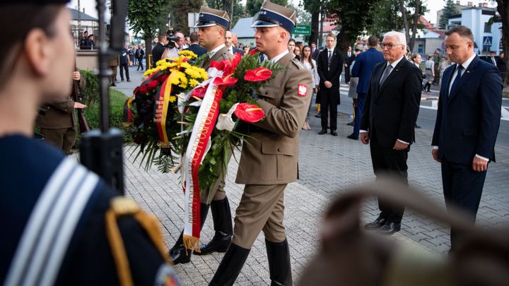Německý prezident se v Polsku omluvil obětem prvního německého náletu na město Wieluň