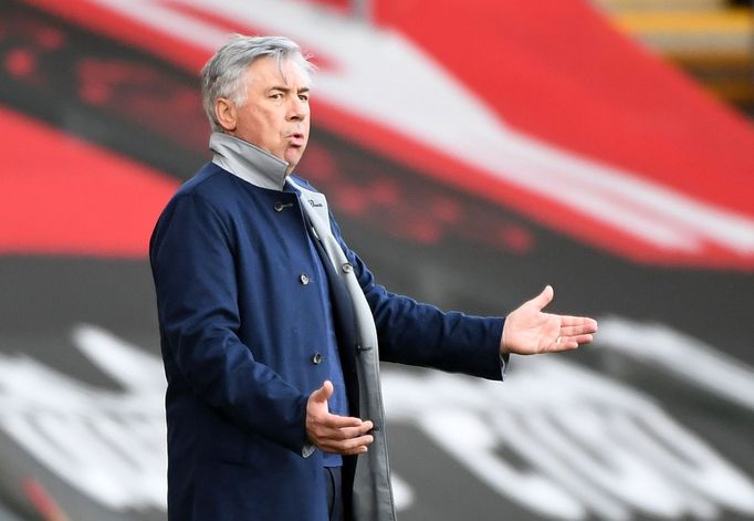 Trenér Evertonu Carlo Ancelotti