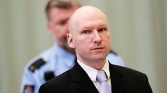 Breivik u soudu březen 2016