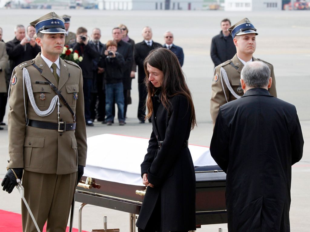 Převoz ostatků Lecha Kaczynského