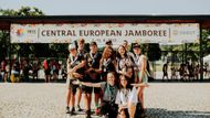 Ten zakončoval desetidenní Středoevropské jamboree.