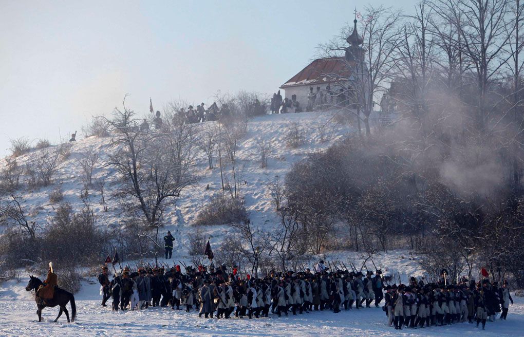 Znovu se psal rok 1805. A Naopoleon znovu zvítězil u Slavkova