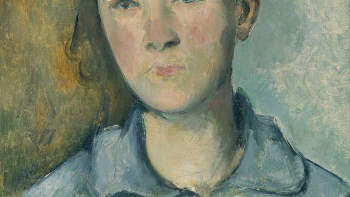 Portrét ženy Paula Cézanna.