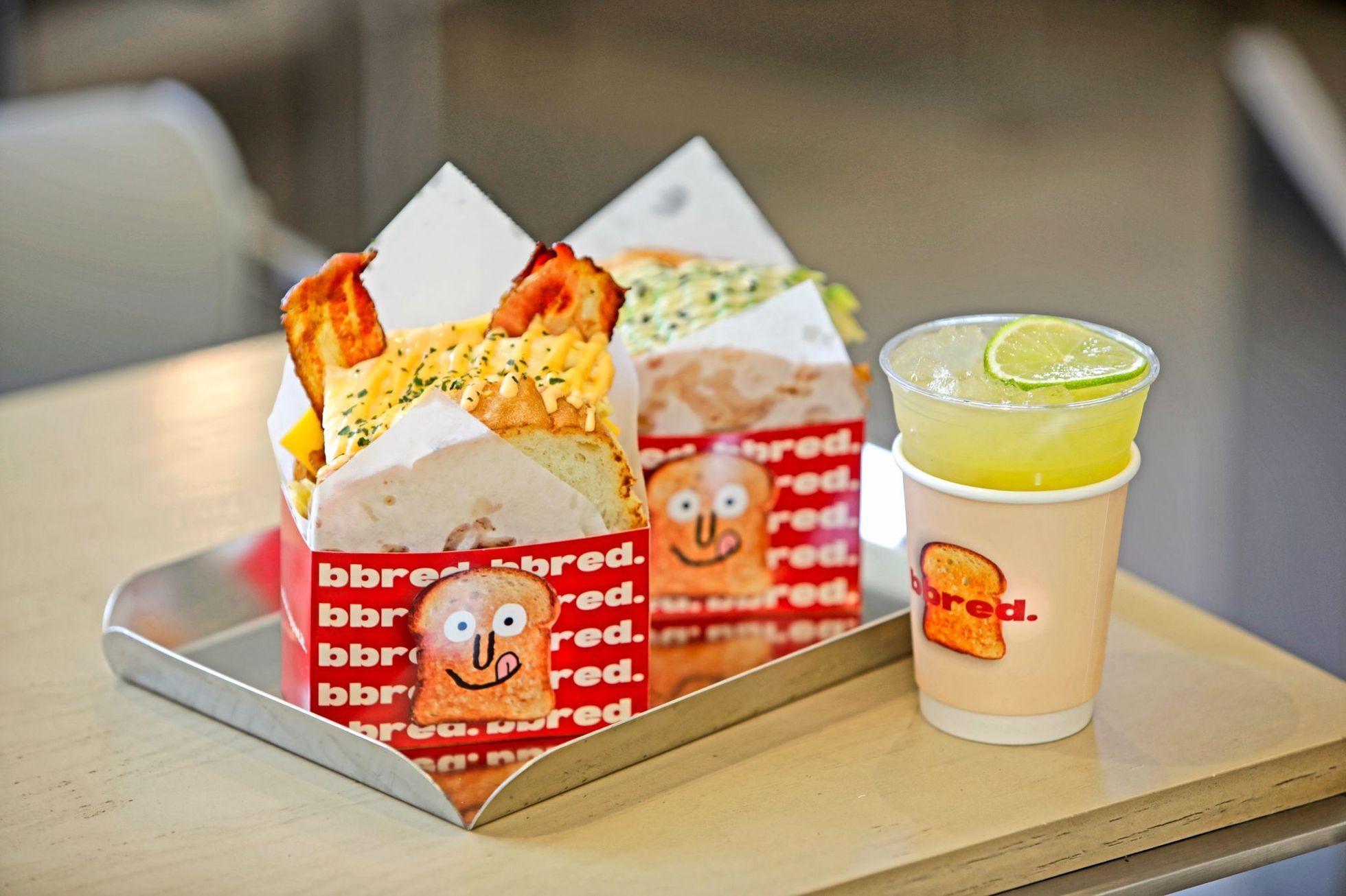 Bbred, bistro, žižkov, sendviče, Korea