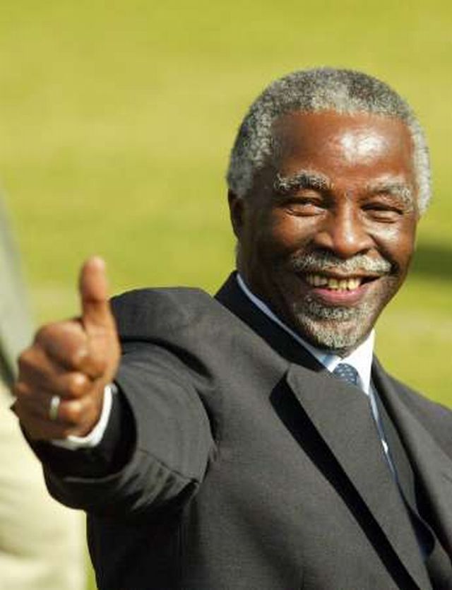 Jihoafrická republika prezident Mbeki