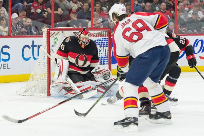 NHL: Florida Panthers vs. Ottawa Senators (Jágr)