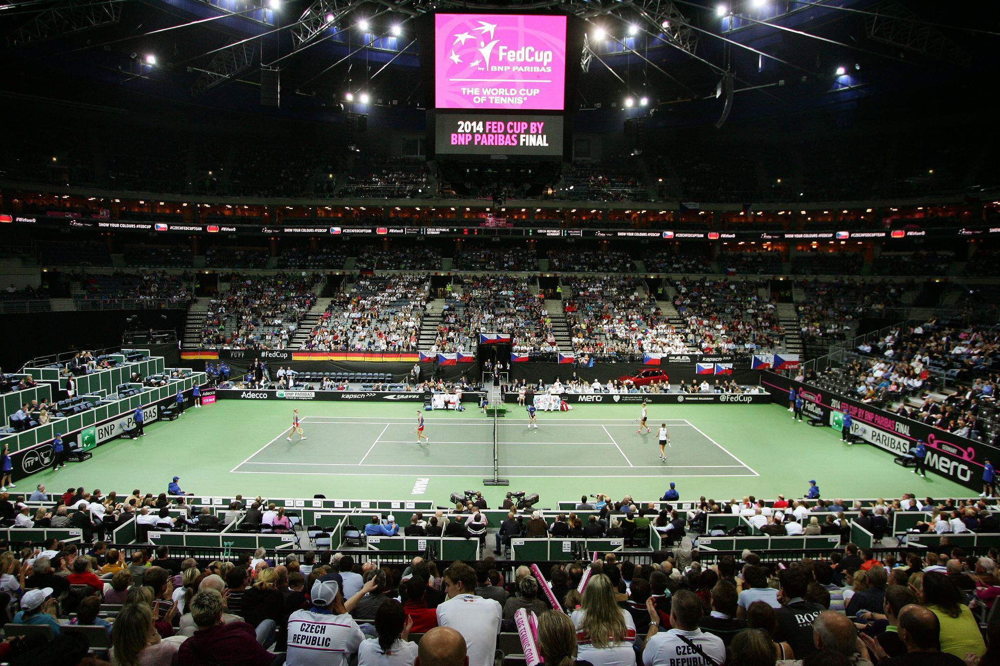 Finále Fed Cupu 2014: O2 arena
