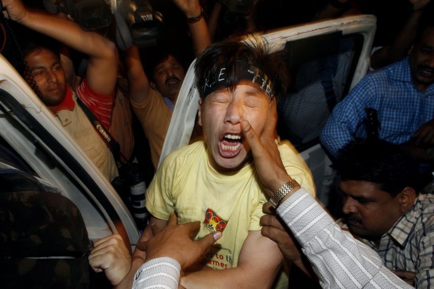 Policie zatýká tibetské demonstranty