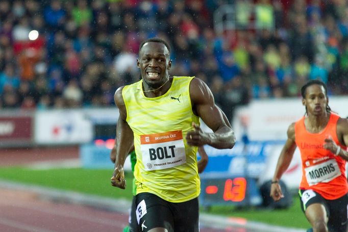 Zlatá tretra 2015: Usain Bolt (100 m)