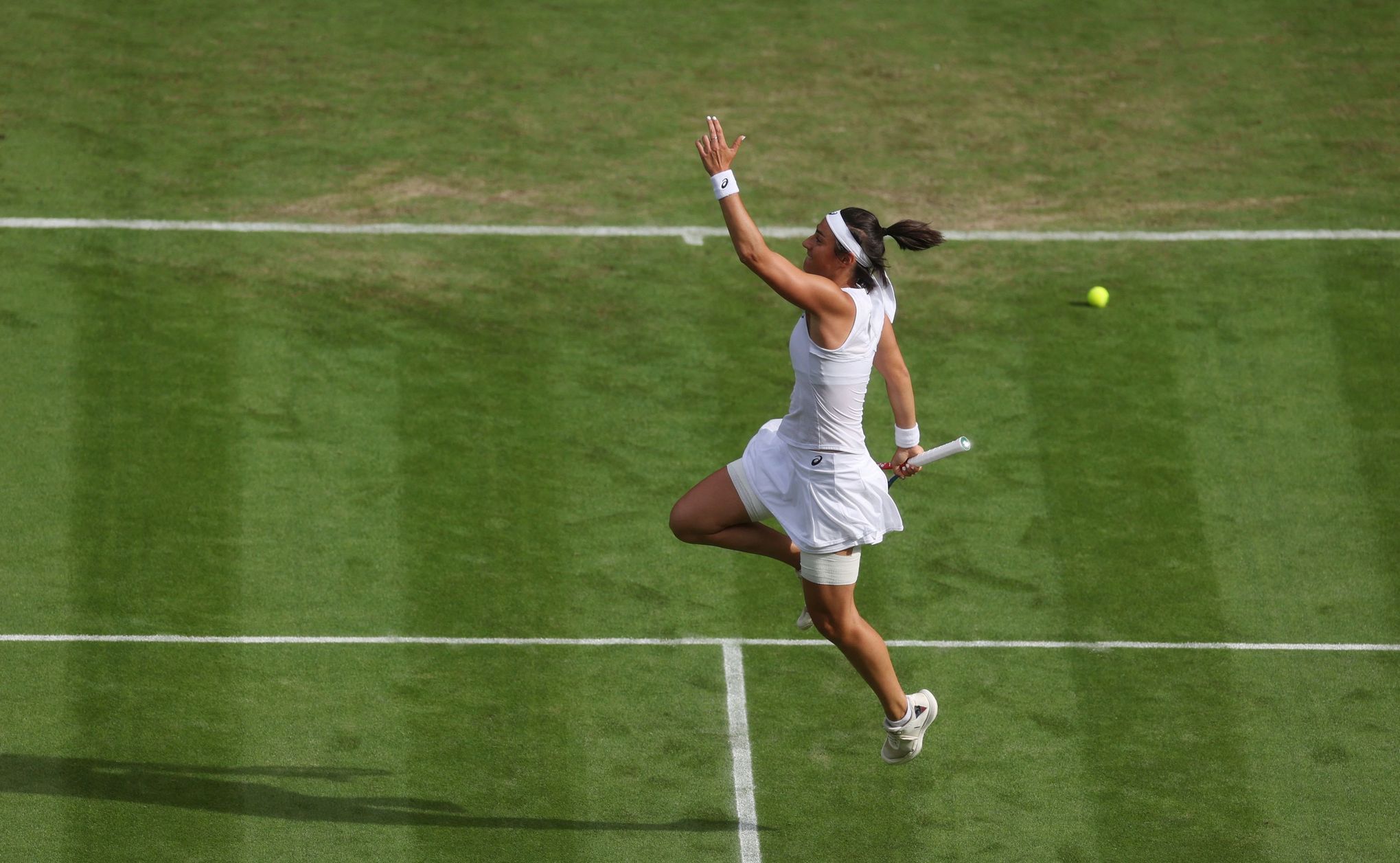 Wimbledon 2022, 3. den (Caroline Garciaová)