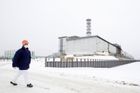 V Černobylu spadla část střechy, radiace neuniká