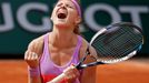 Lucie Šafářová ve čtvrtfinále French Open 2015