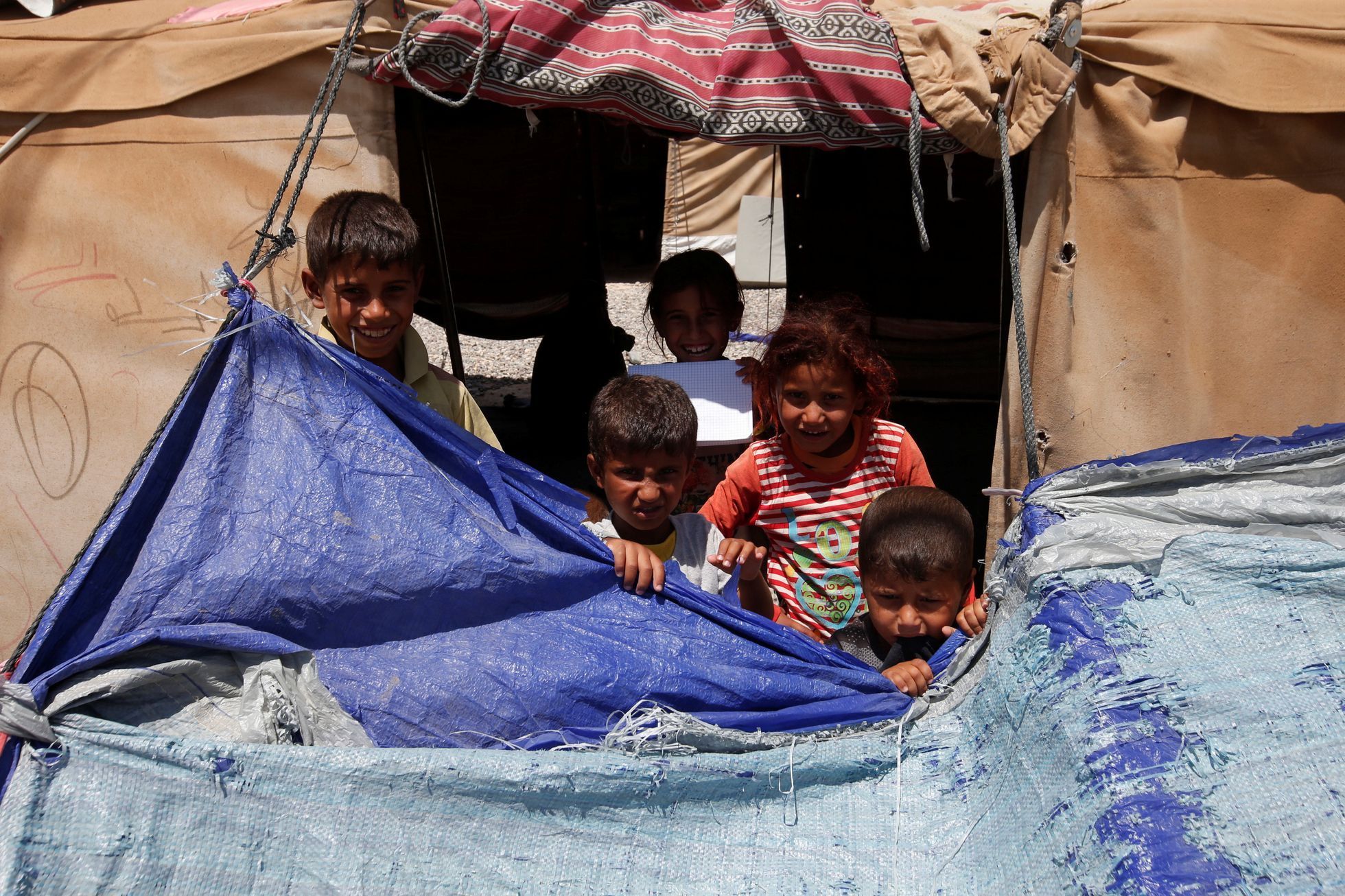 Děti z iráckého Mosulu