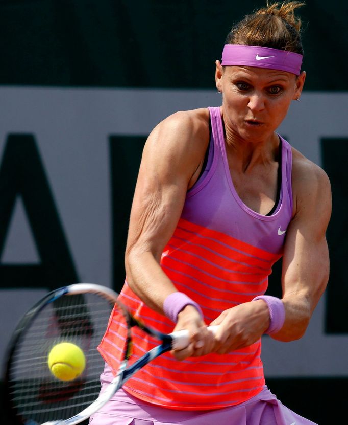 Lucie Šafářová na French Open 2015