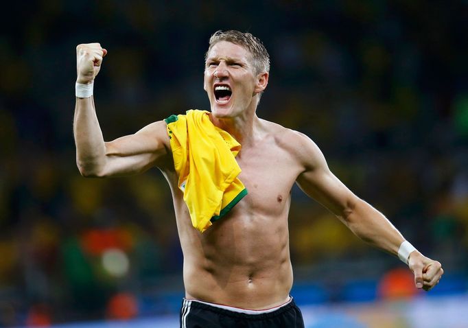 Schweinsteiger po semifinále na MS v Brazílii 2014