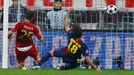 LM, Bayern - Barcelona: Thomas Müller, gól na 4:0; Jordi Alba