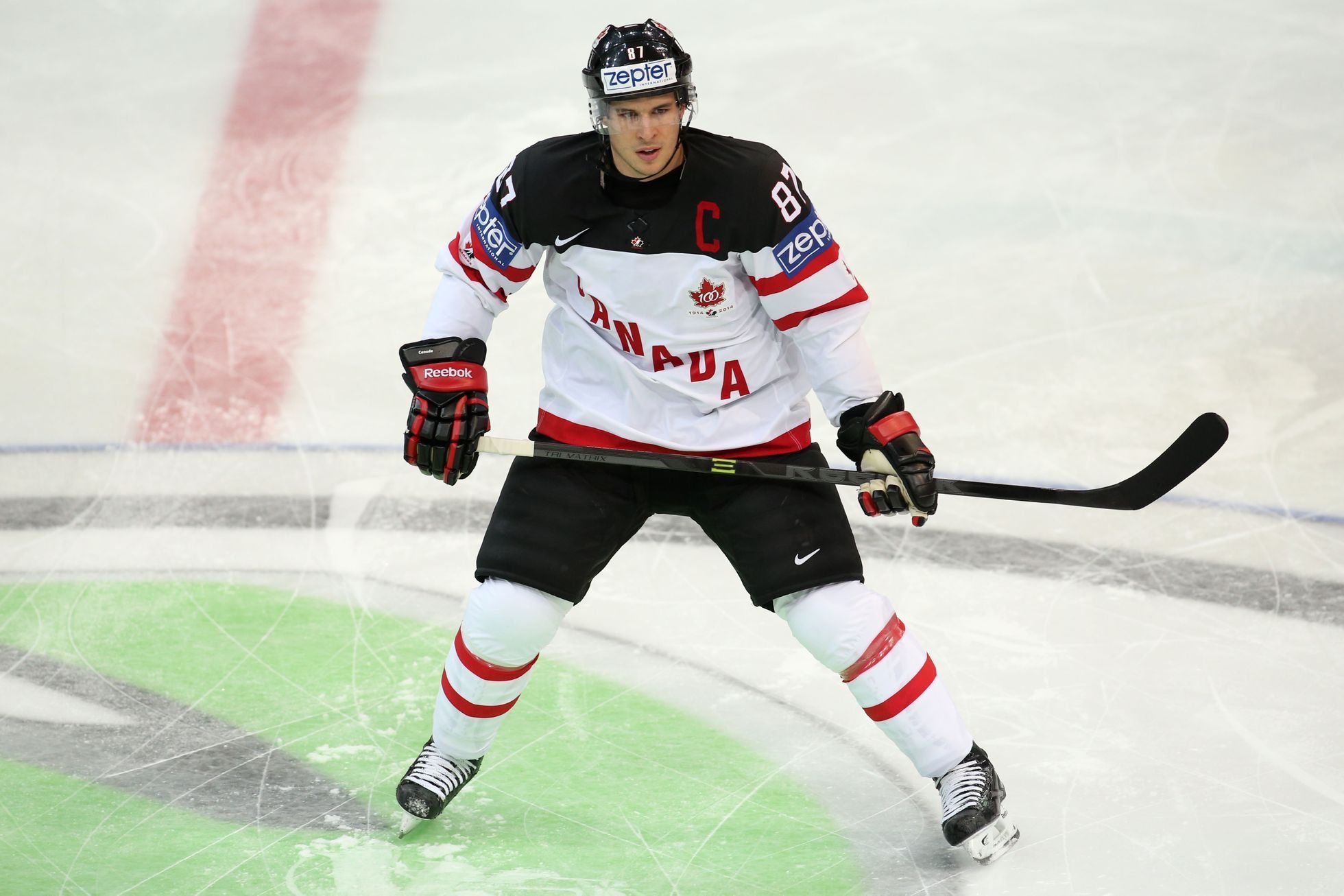 MS v hokeji: Lotyšsko vs. Kanada: Sidney Crosby