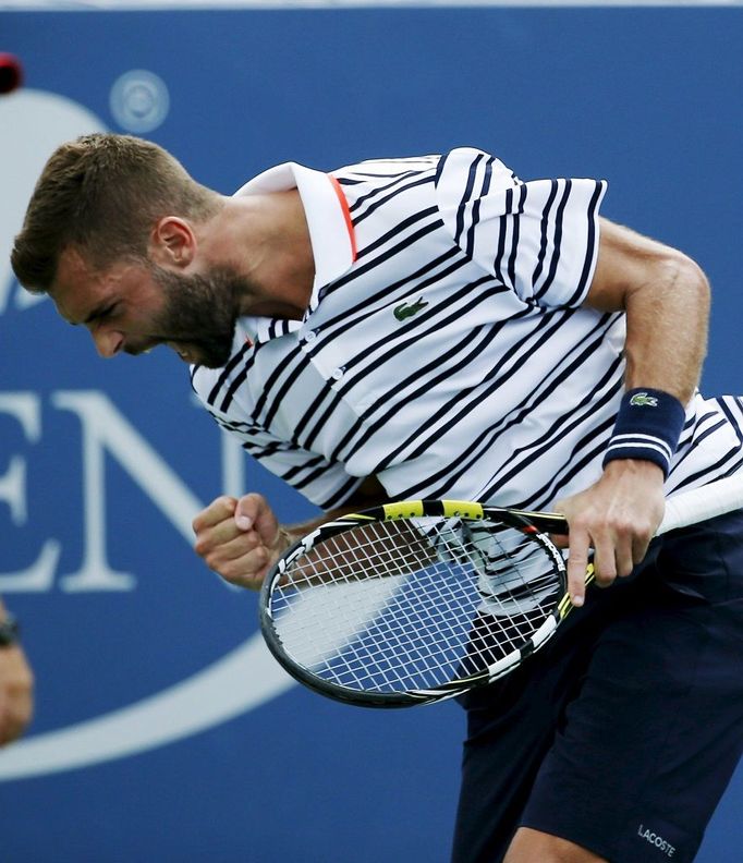 První den US Open 2015 (Benoit Paire)