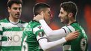 EL, Plzeň-Sporting: Rodrigo Battagli a Cristiano Piccini slaví gól