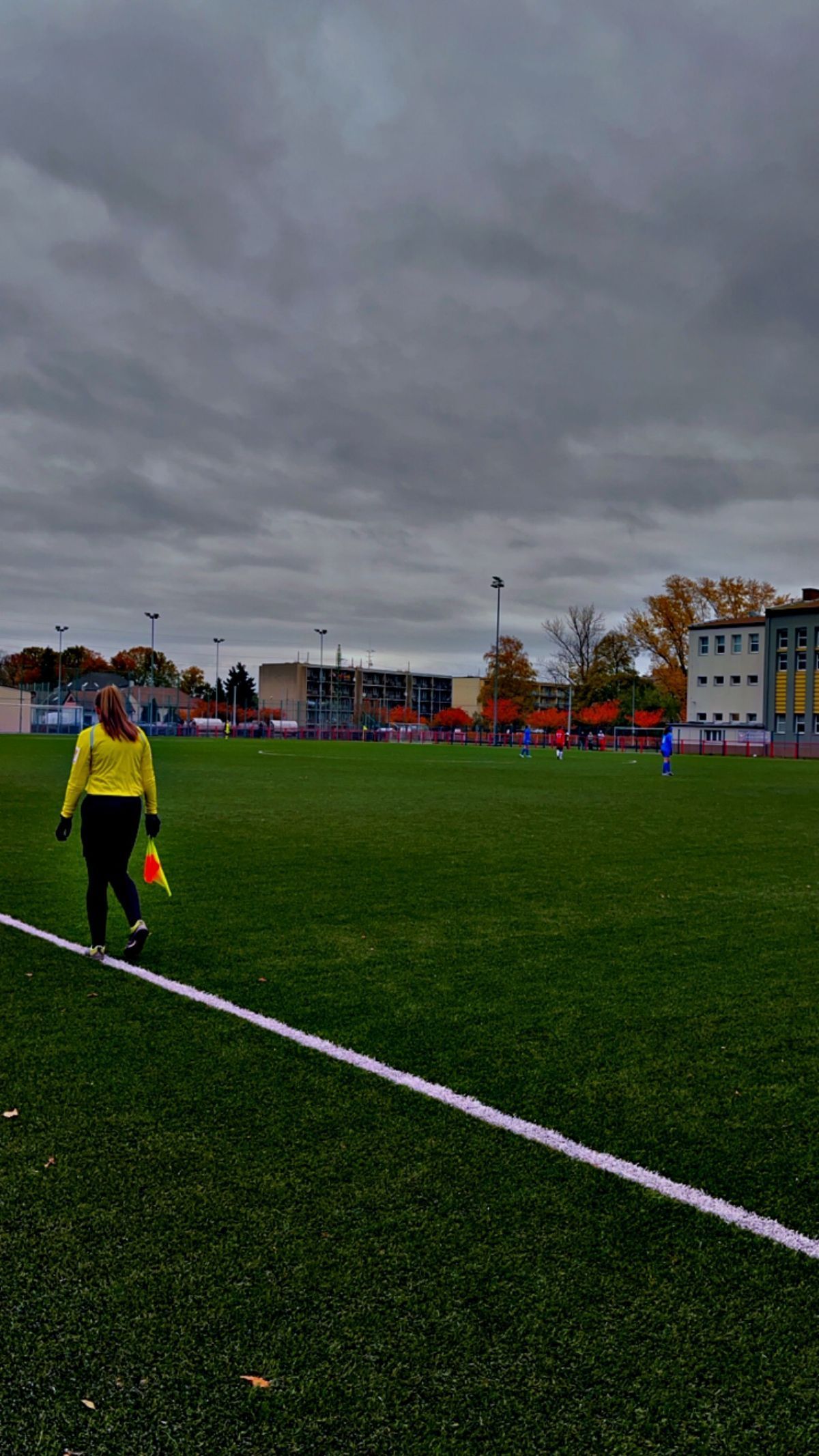 Fotbalová rozhodčí Kateřina Fraňková