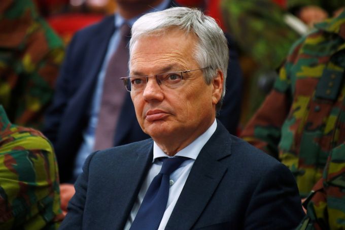 Eurokomisař pro otázky spravedlnosti Didier Reynders.