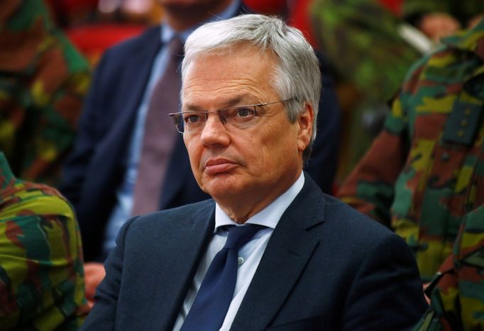 Eurokomisař pro otázky spravedlnosti Didier Reynders.