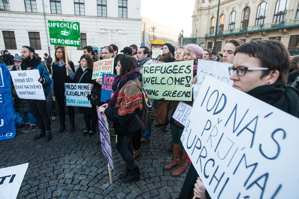 Uprchlíci vítejte