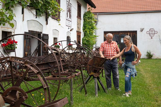 Jihočeská obec Holašovice.