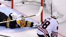 Čtvrtý zápas finále Stanley Cupu: Boston Bruinss - Chicago Blackhawks