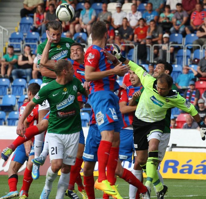 Český Superpohár Plzeň vs. Jablonec (gól Víta Beneše)