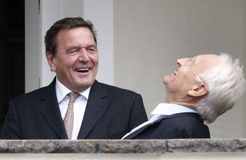 Stoiber a Schröder