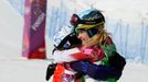 Soči 2014, snowboardcross: vítězná Eva Samková a druhá Dominique Maltaisová z Kanady