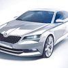 Škoda Superb 2015 skica