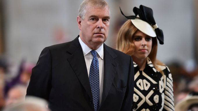 Princ Andrew, člen britské královské rodiny. Archivní foto.