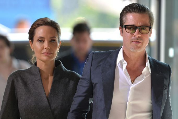 Angelina Jolie a Brad Pitt