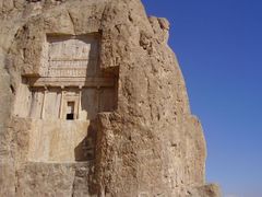 Hrobky perských králů nedaleko Persepole.