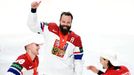 Radko Gudas se zlatou medailí po finále MS 2024 Česko - Švýcarsko